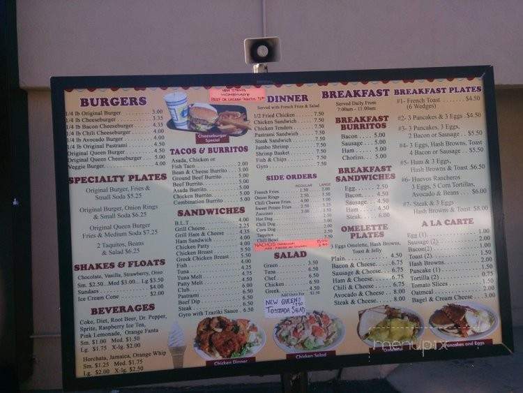 Original Queens - Los Angeles, CA menu_pic