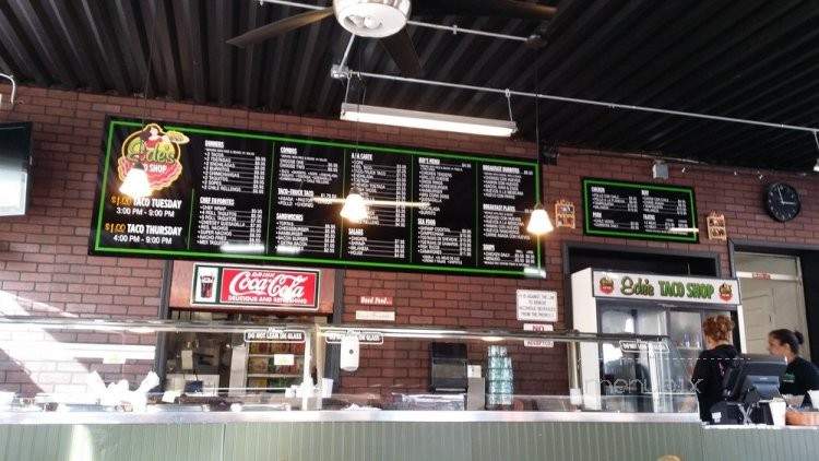 Ede's Taco Shop - Ripon, CA menu_pic