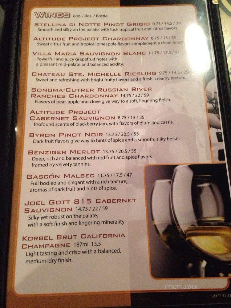 Home Turf Sports Bar - Los Angeles, CA menu_pic
