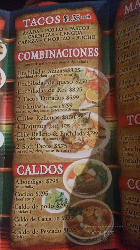 Garcia's Tacos - Montebello, CA menu_pic