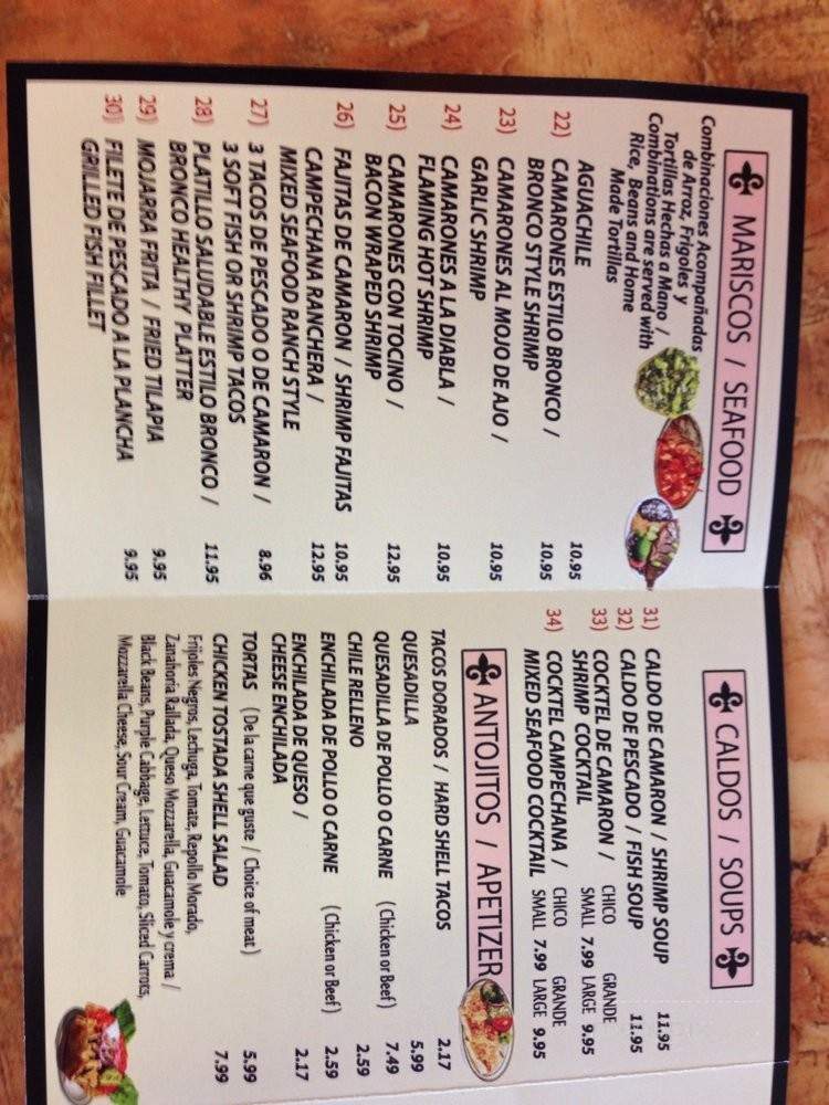Bronco Restaurant - North Hills, CA menu_pic