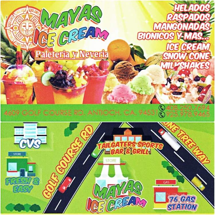 /250894611/MAYAS-Ice-Cream-Menu-Antioch-CA - Antioch, CA