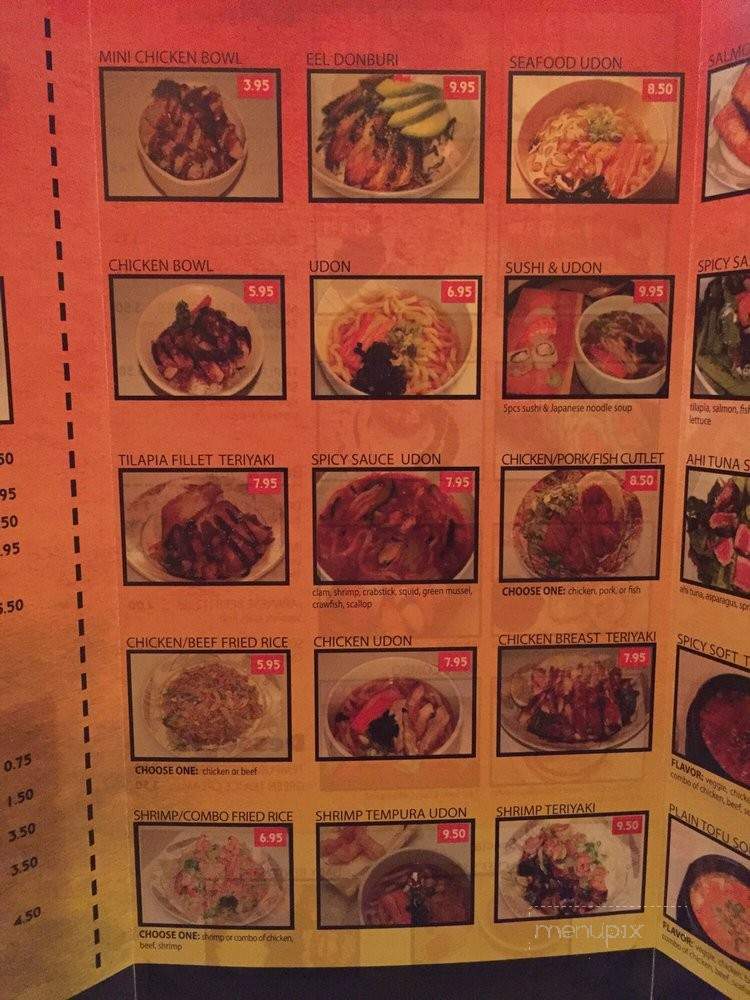 Maki Boy - Dallas, TX menu_pic