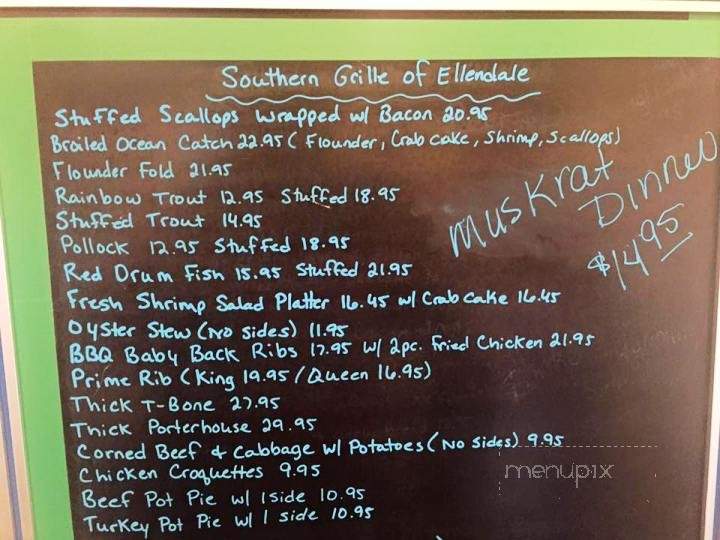 Southern Grill - Ellendale, DE menu_pic