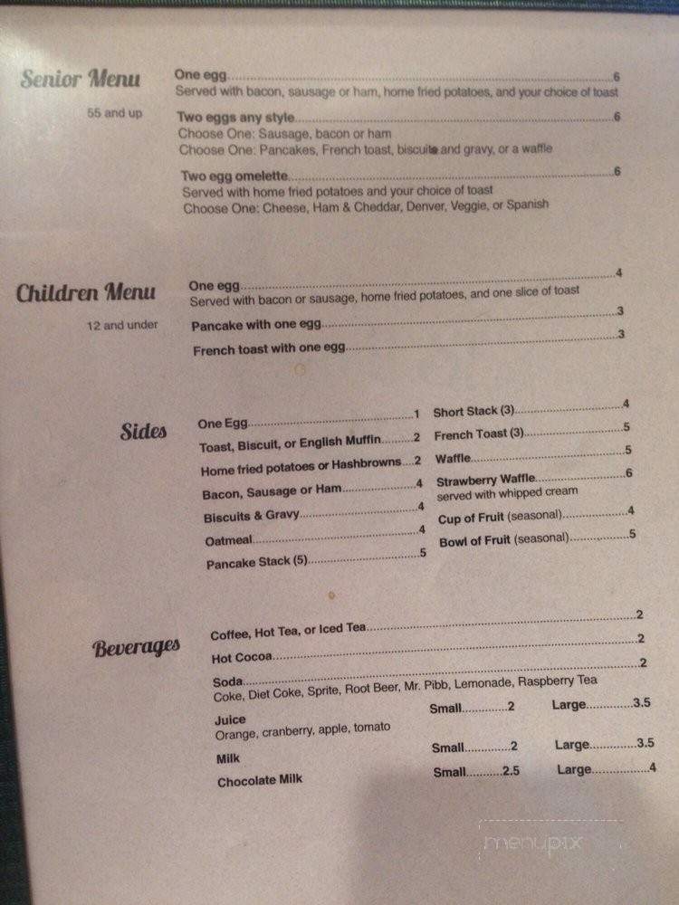 Court Street Cafe - Woodland, CA menu_pic