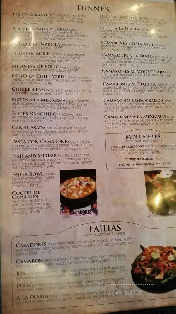 /250271252/Cazadores-Bar-and-Grill-Menu-Madera-CA - Madera, CA