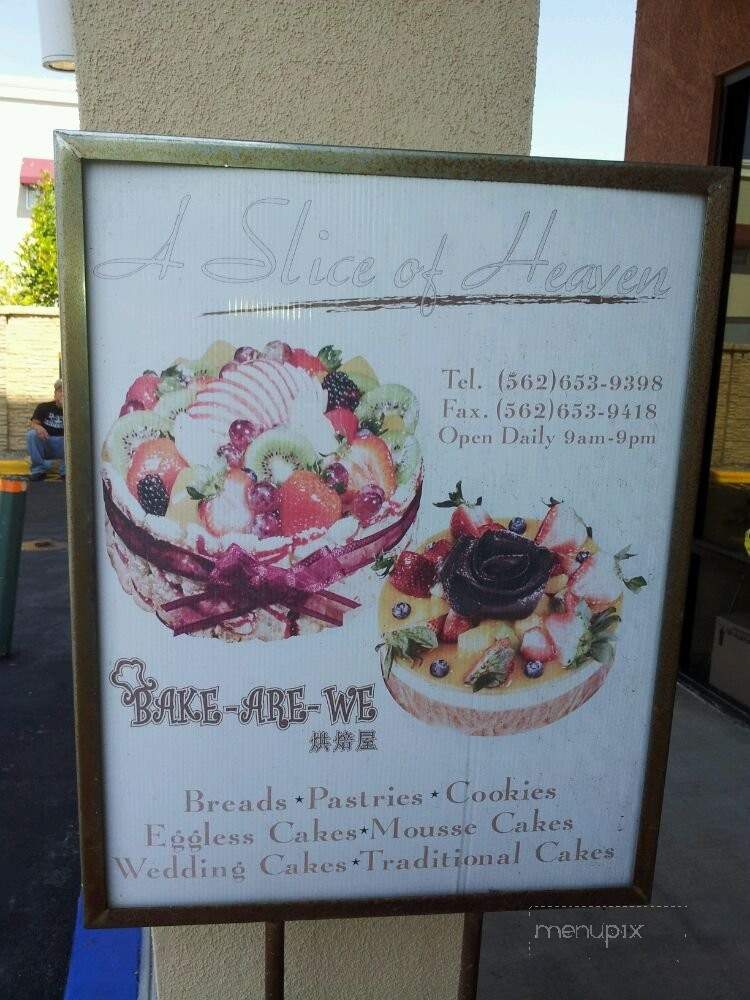 Bake-Are-We - Artesia, CA menu_pic