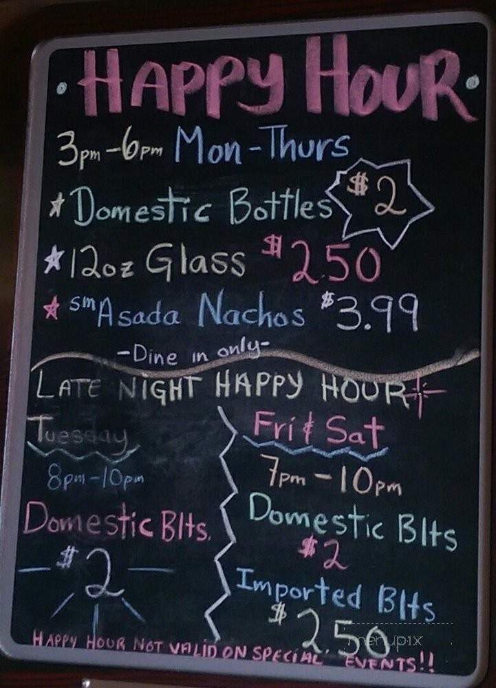 Maria's Grill - Downey, CA menu_pic