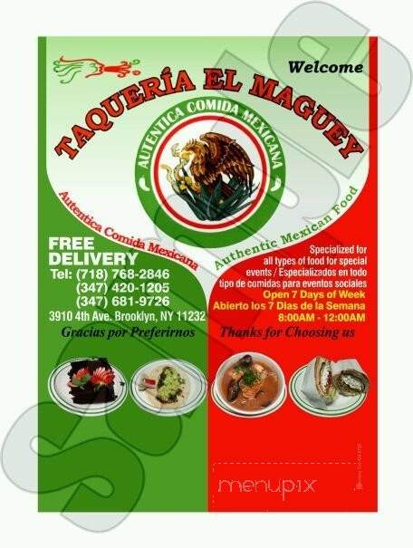 Taqueria El Maguey - Brooklyn, NY menu_pic