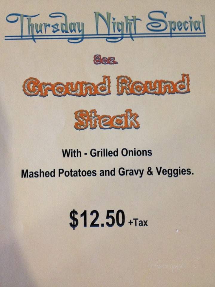 Sportsmen's Bar and Grill - Bridgeport, CA menu_pic