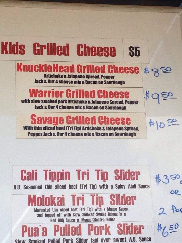 808 Plates Maui - Kahului, HI menu_pic