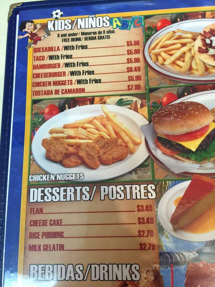 Mariscos Camacho - Upland, CA menu_pic