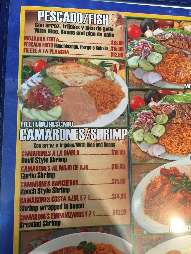 Mariscos Camacho - Upland, CA menu_pic