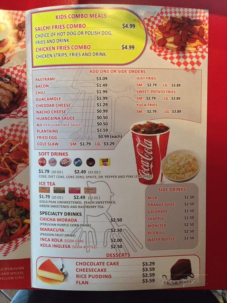 Mr. Fries - Upland, CA menu_pic