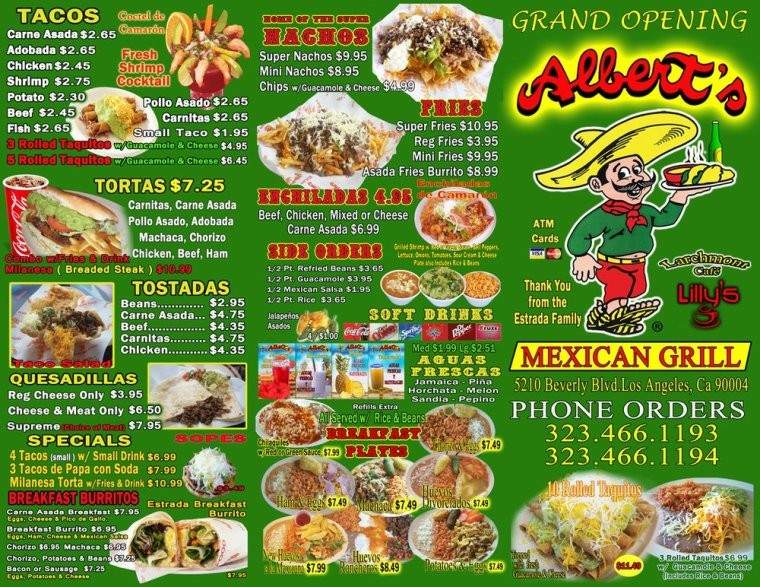 /250209619/Alberts-Mexican-Grill-Los-Angeles-CA - Los Angeles, CA