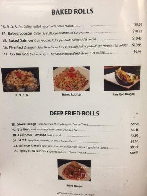 Wasabi Sushi Bar West - Wichita, KS menu_pic