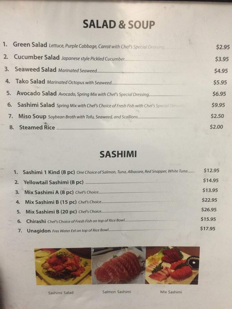 Wasabi Sushi Bar West - Wichita, KS menu_pic