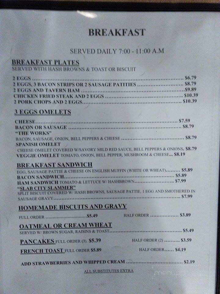 Buckshot Deli & Diner - Niland, CA menu_pic