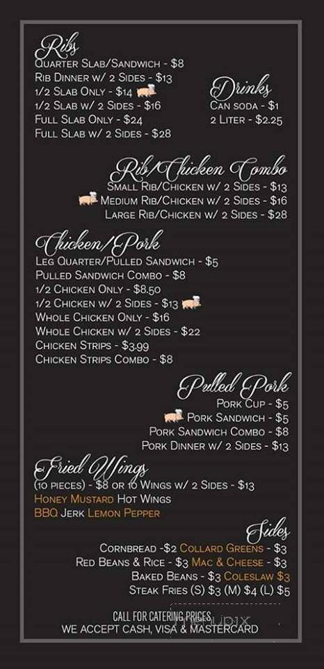 BBQ King - Fort Lauderdale, FL menu_pic
