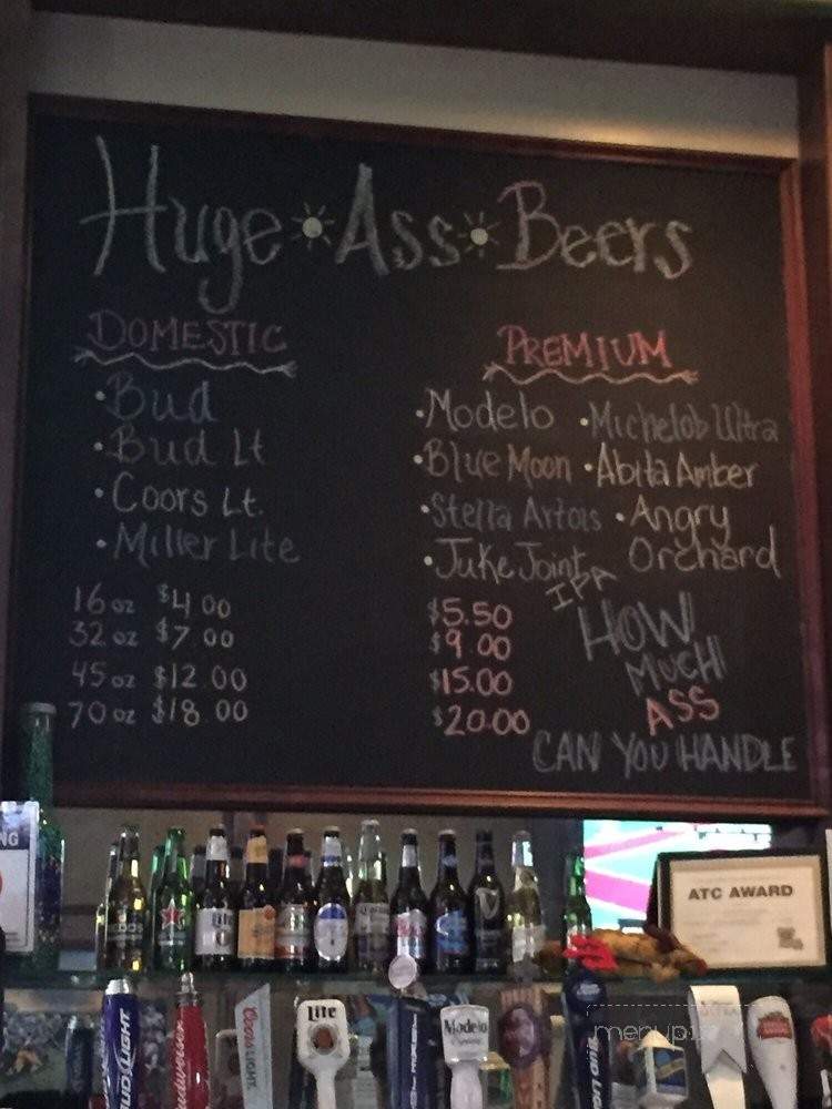 Huge Ass Beers - New Orleans, LA menu_pic