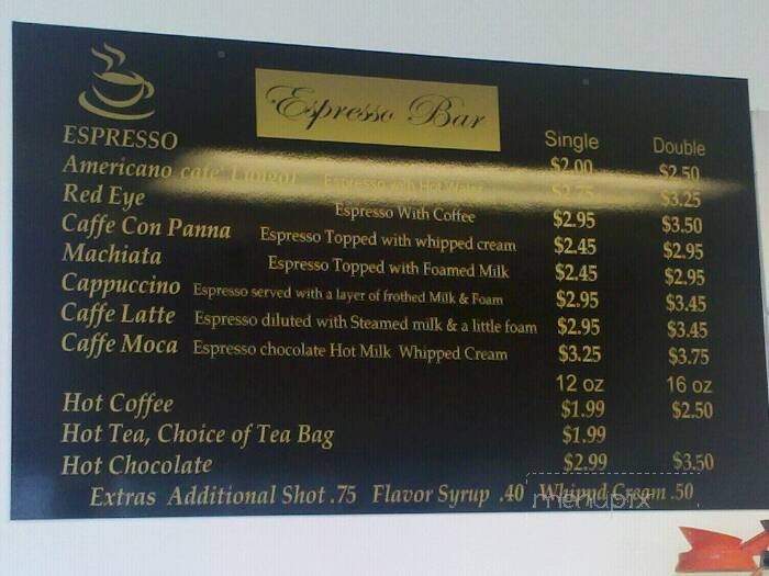 Cafe Dia - Long Beach, CA menu_pic