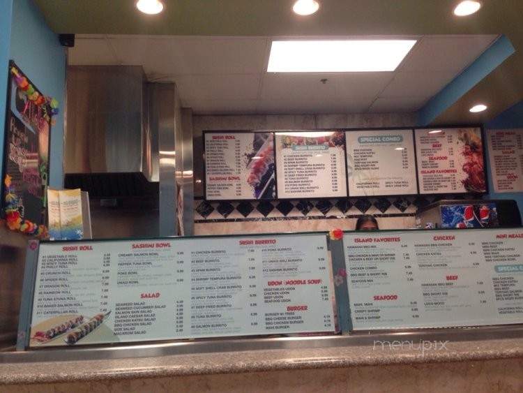 Aloha Hawaiian BBQ & Sushi - Baldwin Park, CA menu_pic