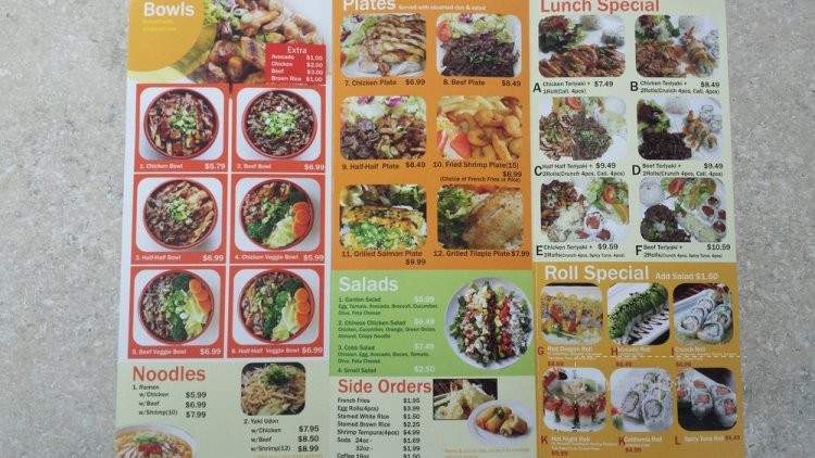 Orange Grill - Huntington Beach, CA menu_pic
