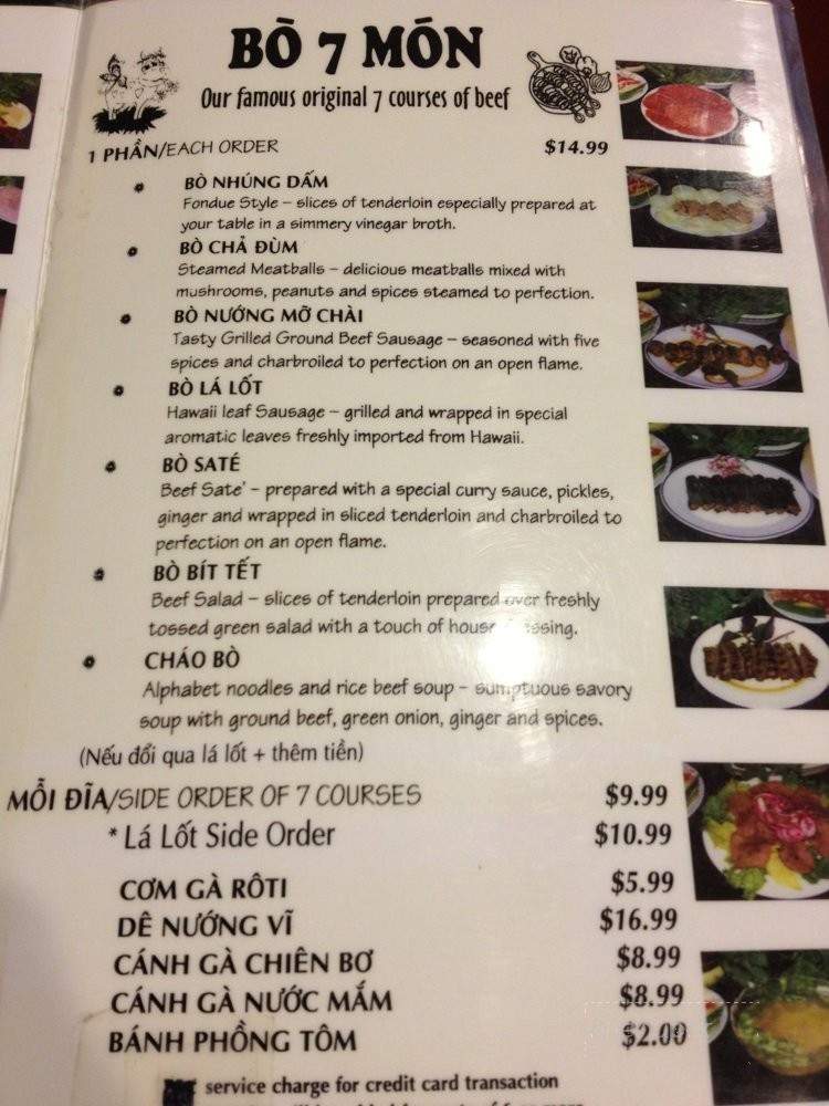 Pagolac - Westminster, CA menu_pic
