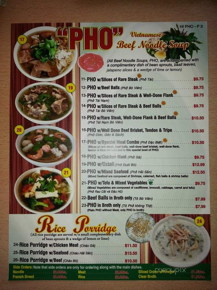 /250305061/Hi-Pho-Vietnamese-Restaurant-Honolulu-HI - Honolulu, HI