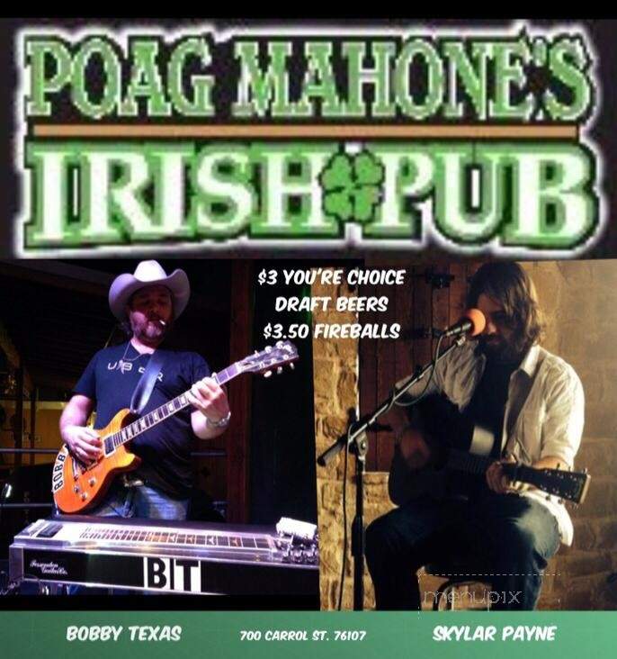 poag mahones st patricks day food