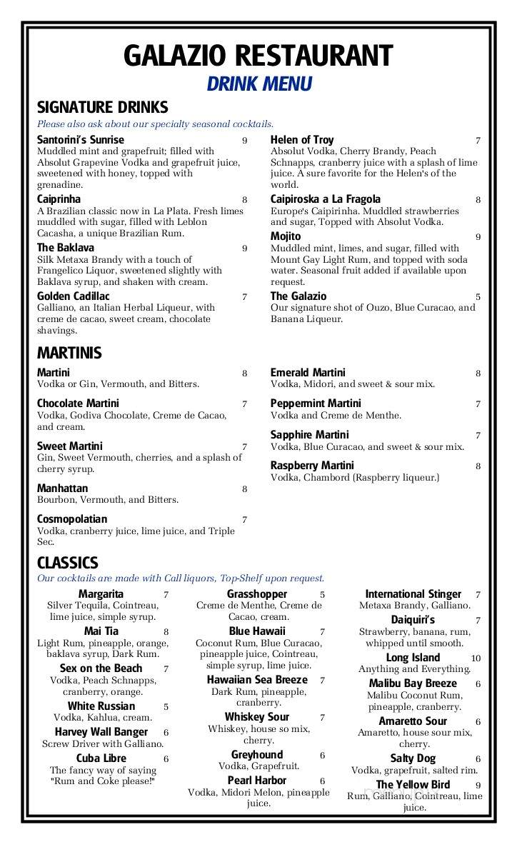 /250390002/Galazio-Restaurant-Menu-La-Plata-MD - La Plata, MD