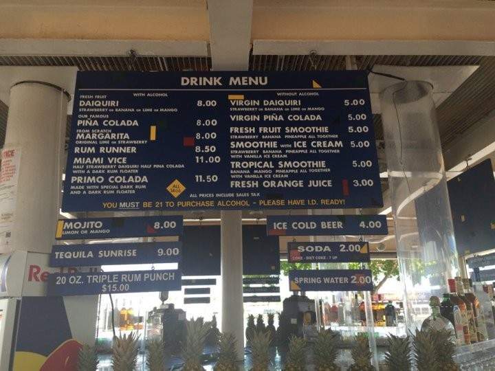 Let's Make A Daiquiri - Miami, FL menu_pic