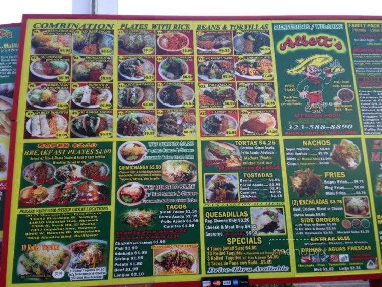 /250208260/Alberts-Mexican-Food-Huntington-Park-CA - Huntington Park, CA