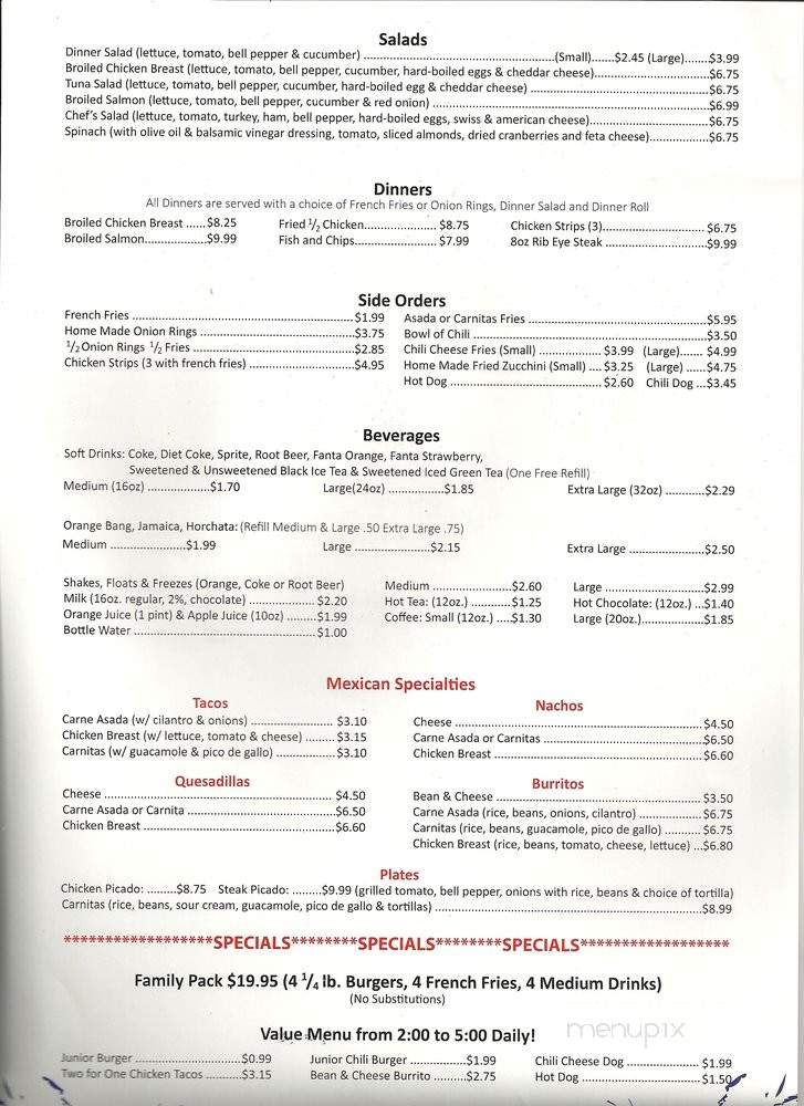 620 Burger - Long Beach, CA menu_pic