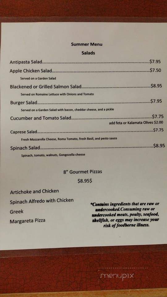 Lake Wylie Pizza and Italian Resturant - Clover, SC menu_pic