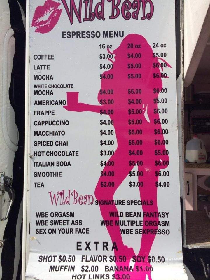 Wild Bean Espresso - Honolulu, HI menu_pic