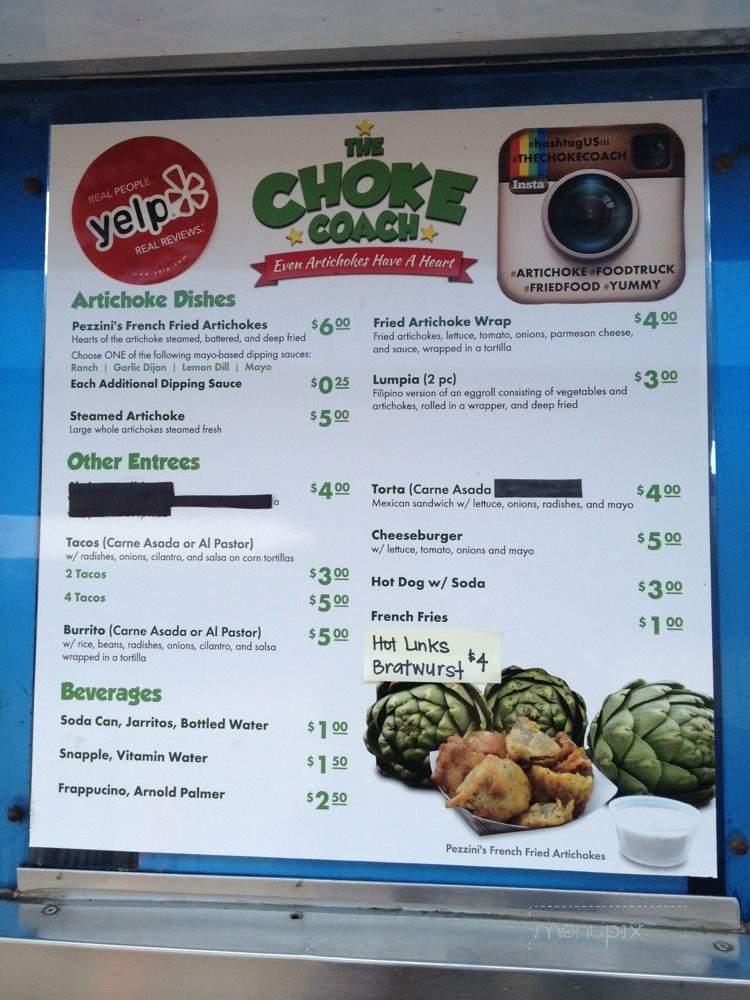 /250884442/The-Choke-Coach-Menu-Salinas-CA - Salinas, CA