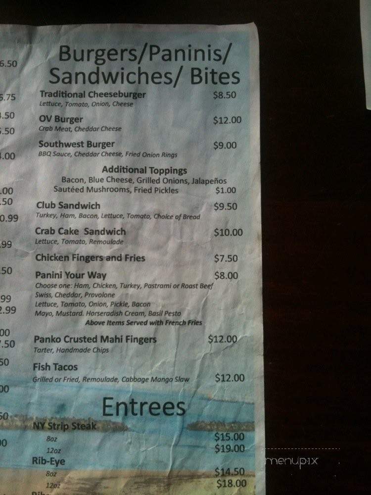 Mac's Place on the Bay - Norfolk, VA menu_pic