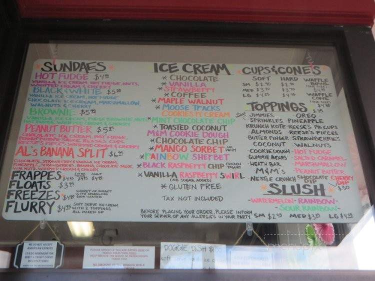 Jenna's Drive In - Weymouth, MA menu_pic