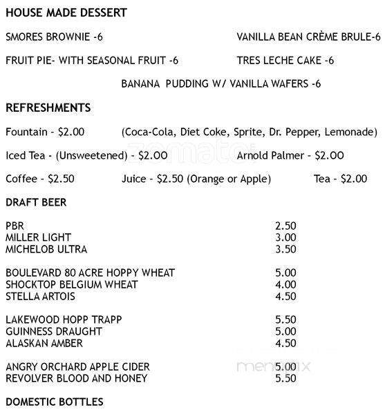 MH Cafe - Addison, TX menu_pic
