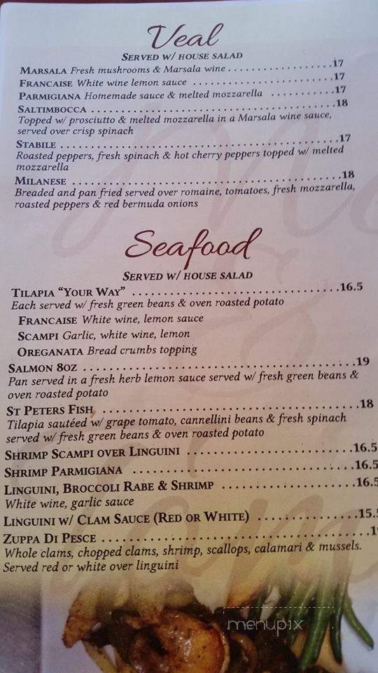 Me & Tommy's Bar and Restaurant - Belleville, NJ menu_pic