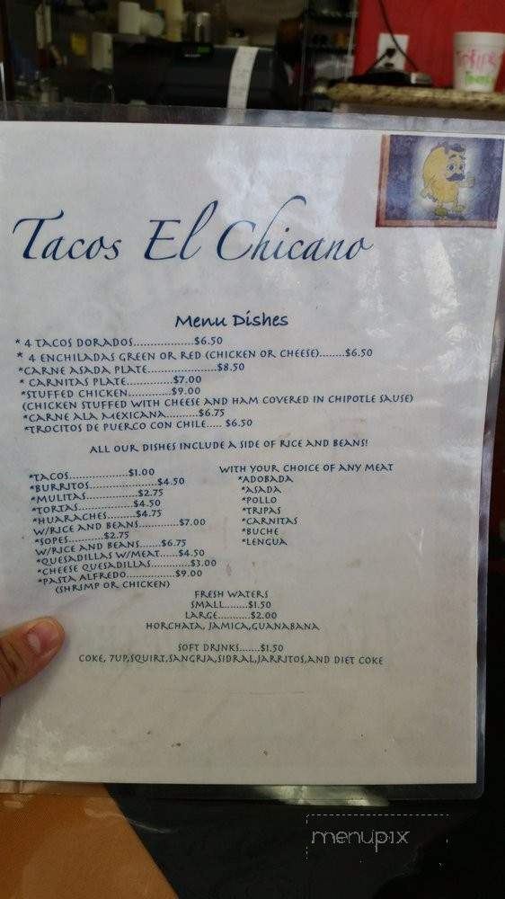 Tacos El Chicano - Hawthorne, CA menu_pic