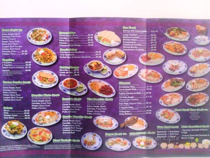 Don Chico's - Oregon City, OR menu_pic