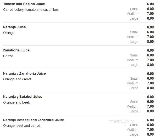 Don Pepe Tortas & Jugos - Brooklyn, NY menu_pic