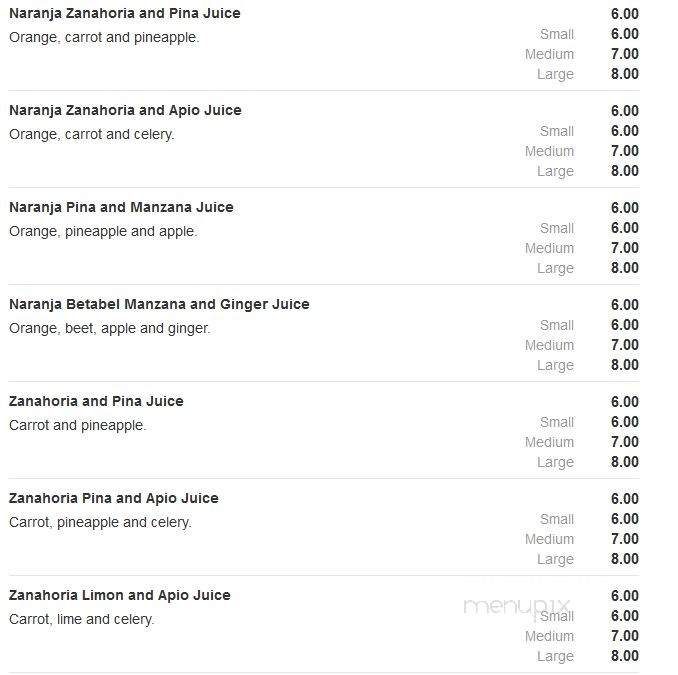 Don Pepe Tortas & Jugos - Brooklyn, NY menu_pic