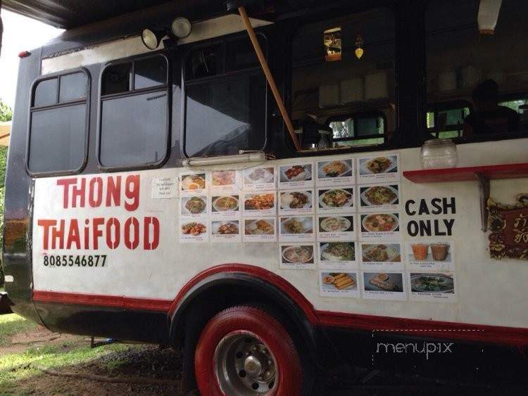 Thong's Thai - Kahuku, HI menu_pic