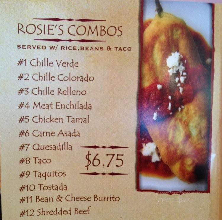 /250255405/Rosies-Menu-Grand-Terrace-CA - Grand Terrace, CA