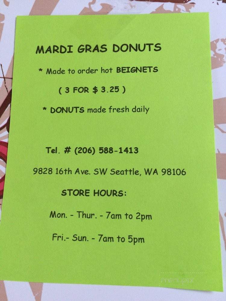/250944902/Mardi-Gras-Donuts-Seattle-WA - Seattle, WA