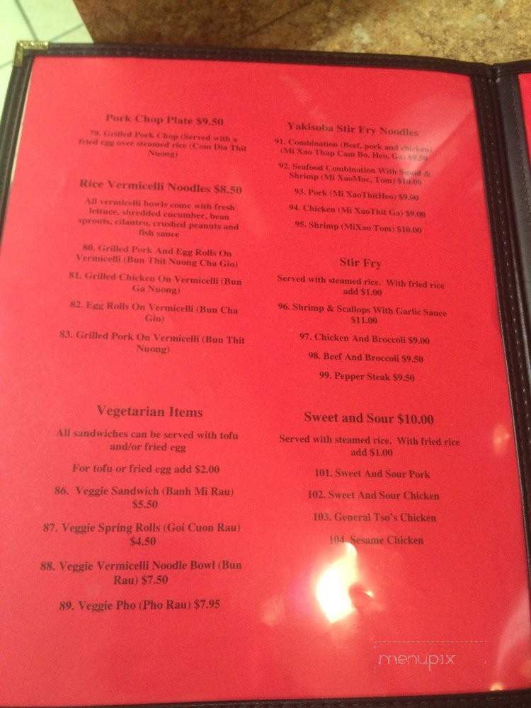 Little Saigon Sandwiches And Sushi - Brandon, MS menu_pic