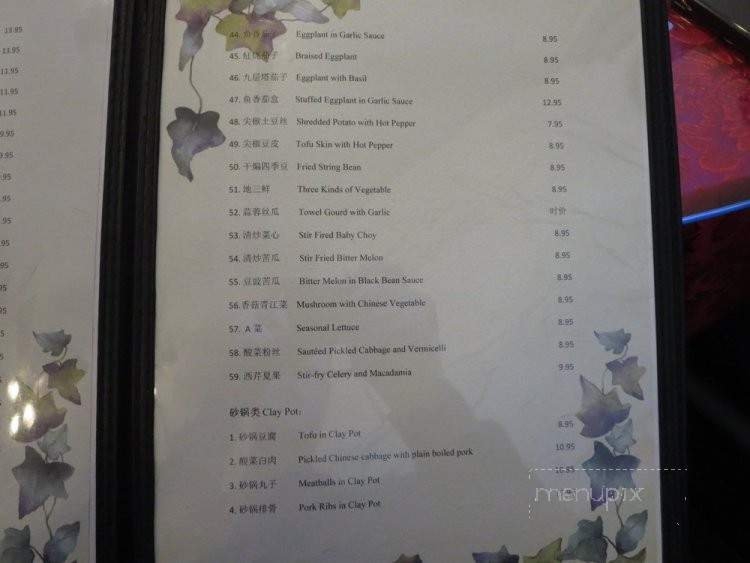 Xin's Chinese Cuisine - Duluth, GA menu_pic